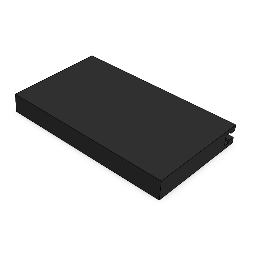 Verstelbaar Kooiplankje (8x20x2,3 cm)