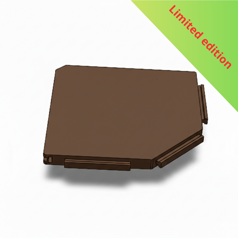 Grote hoekplank met magneten - modulair systeem + 2 Limited Kleuren