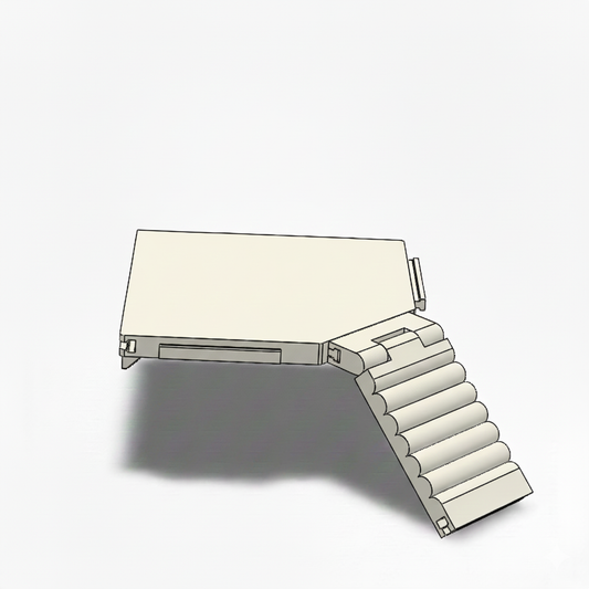 Grote hoekplank met magneten - modulair systeem + 2 Limited Kleuren