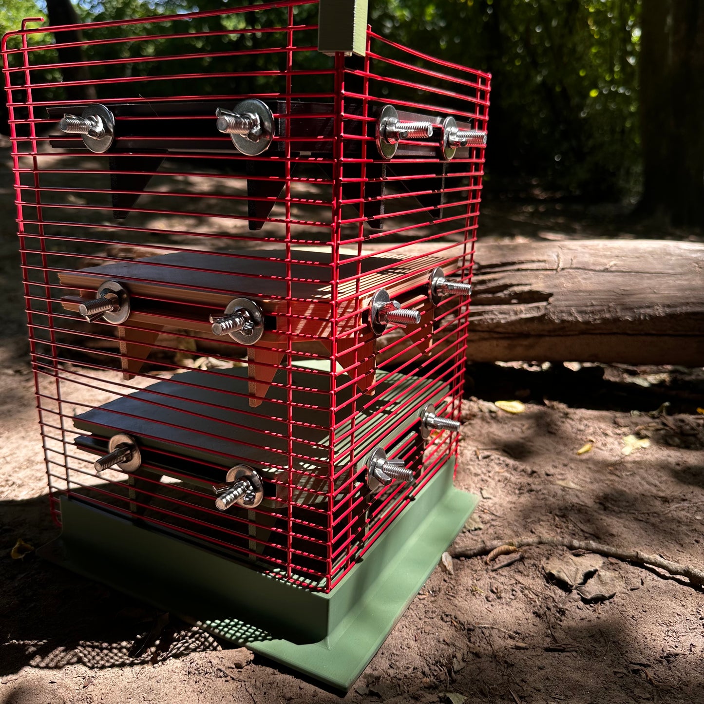 Hoekplankje (21x21x2.3cm) Verlaagt in prijs!