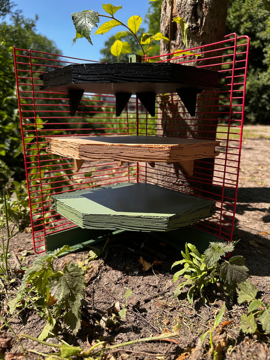 Hoekplankje (21x21x2.3cm) Verlaagt in prijs!