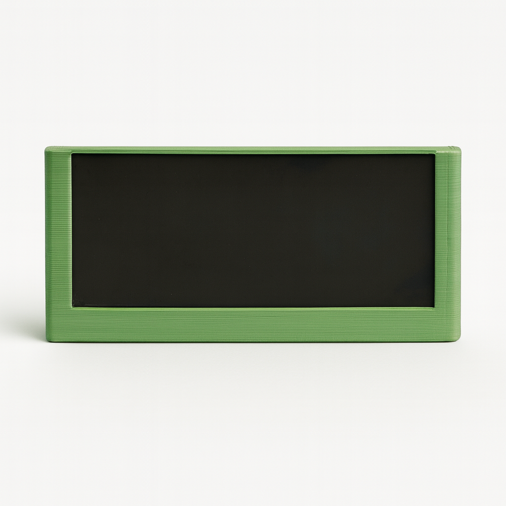 Naamkaartje met tralie bevesting