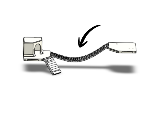 Hangbrug Uitbreidbaar - Knaagdier Speelgoed