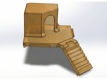 Grote hoekplank met magneten - modulair systeem + 2 Limited Kleuren