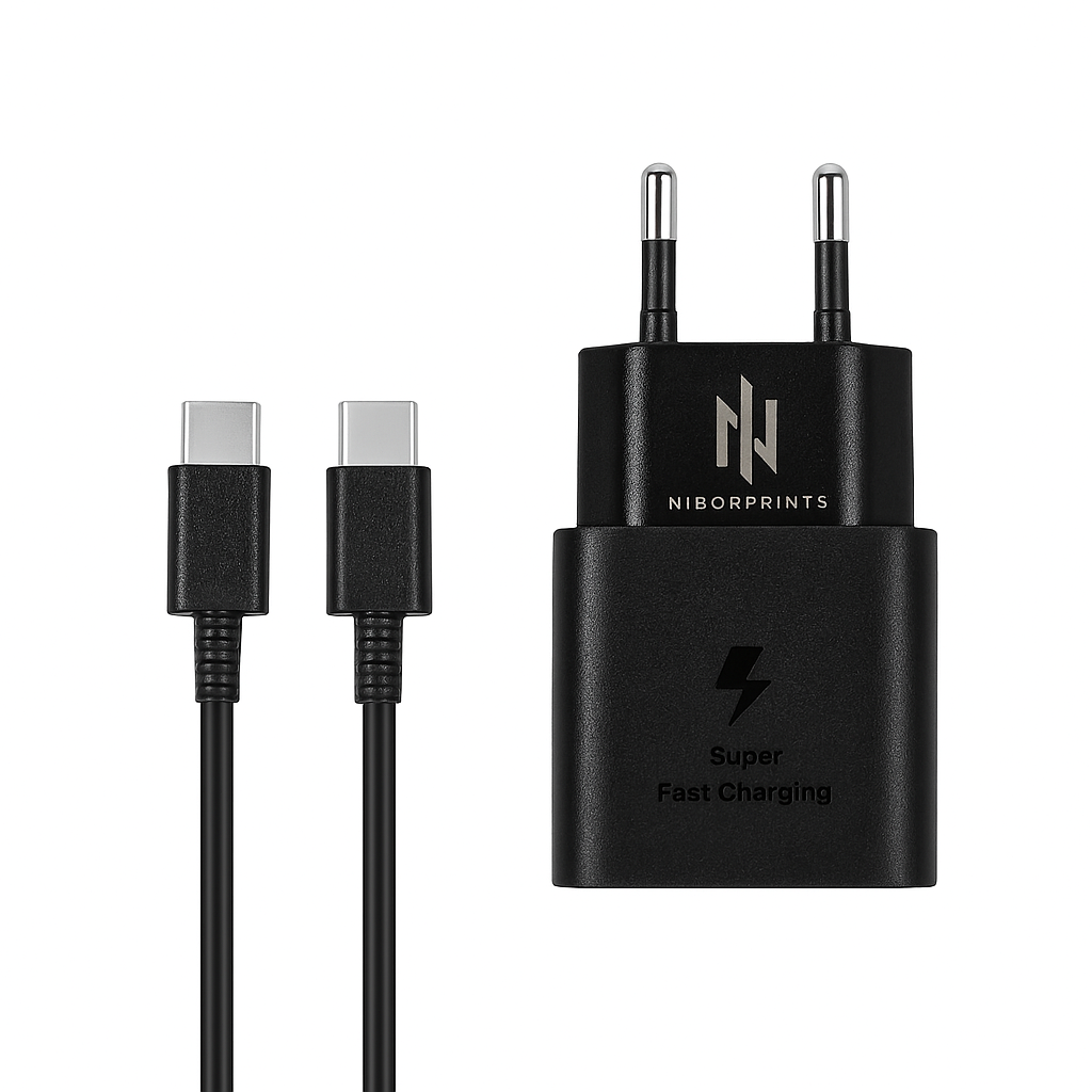 Super Fast Charging (25W) USB-C Oplader