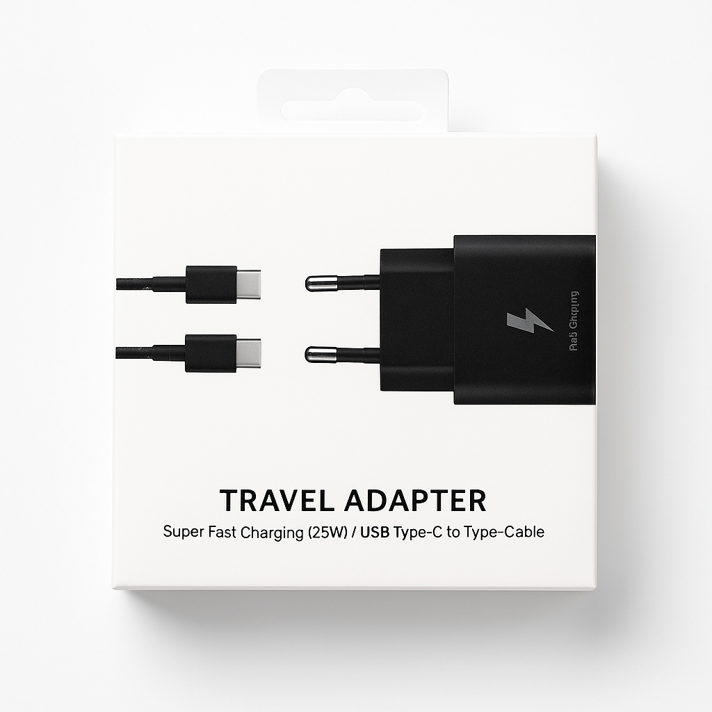 Super Fast Charging (25W) USB-C Oplader