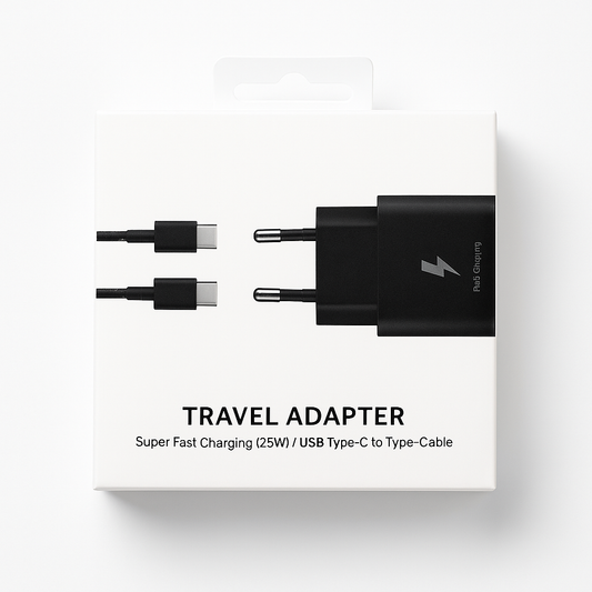 Super Fast Charging (25W) USB-C Oplader